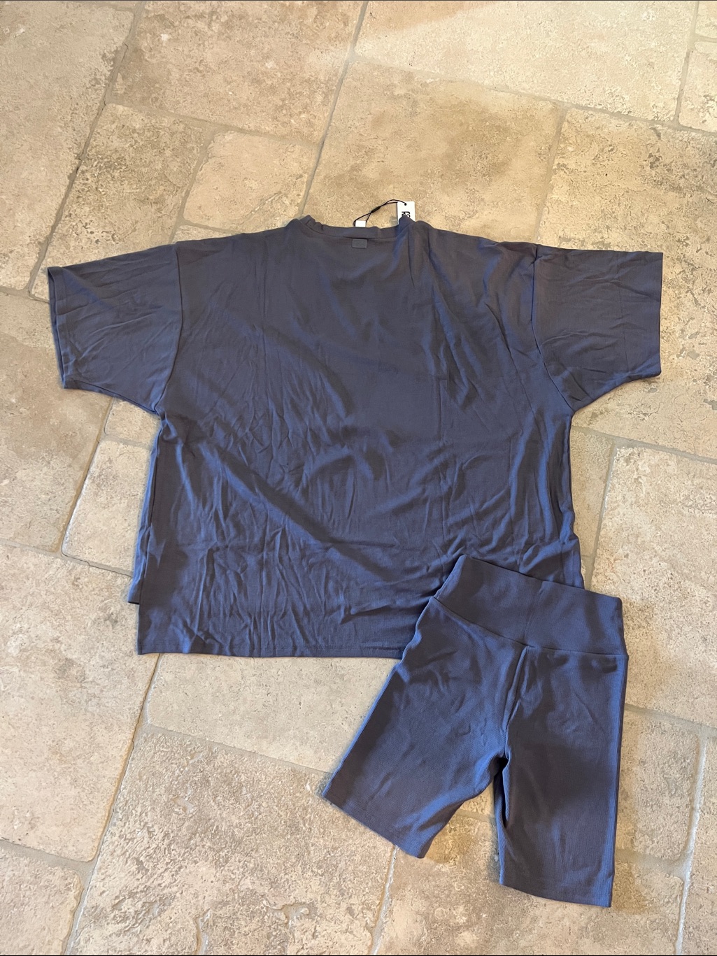 Nwt The Foxy Kind All Weekend Long Set In Slate — image 6 of 8
